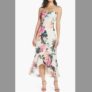 Chelsea • 28 NWT size 12 floral high low dress